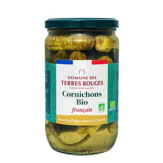 Domaine des Terres Rouges Cornichons Bio Gurken aus dem Elsass