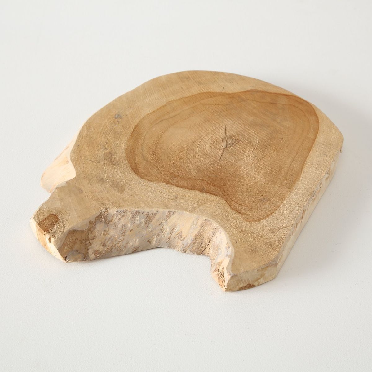 FeineHeimat Schneidbrett Schneide Brett Teak handgefertigt aus Teak Holz