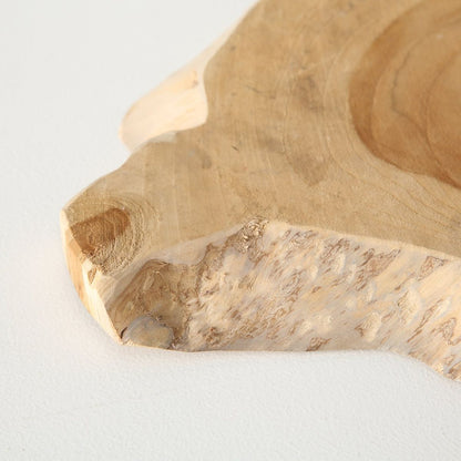 FeineHeimat Schneidbrett Schneide Brett Teak handgefertigt aus Teak Holz