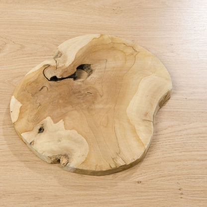 FeineHeimat Schneidbrett Schneide Brett Teak handgefertigt aus Teak Holz