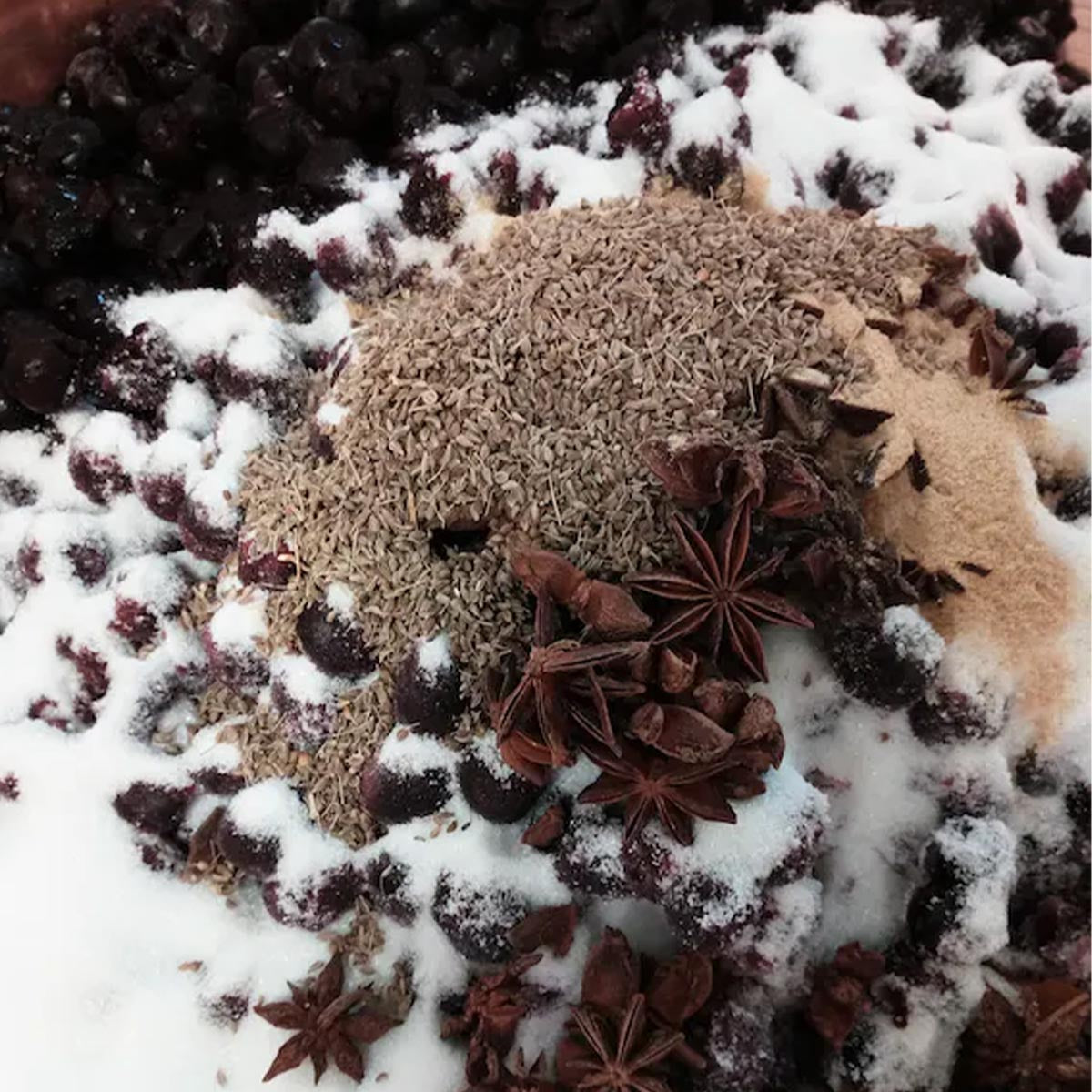 LES CONFITURES DE LA HOUBE Confiture extra Douceur Anisée Extra süße Anis Konfitüre