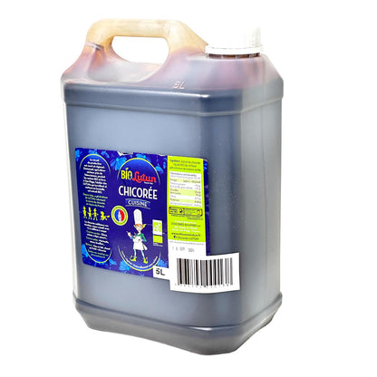 LUTUN BIO Chicorée Cuisine - Flüssiges BIO Zichorien Konzentrat 5 Liter zum süßen + herzhaften Kochen