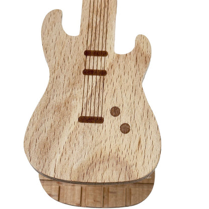 WINKEE Guitar Tongs - Hochwertiges Salatbesteck / Küchenzange in Form einer Gitarre