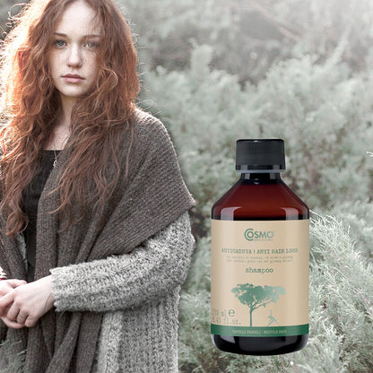 COSMO ORGANIC Anti-Haarausfall Shampoo stärkt und verdichtet mit Serenoa und Ginseng 250ml