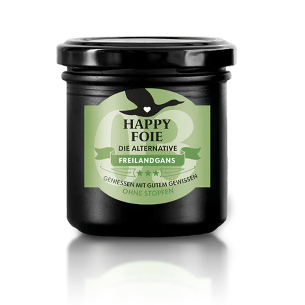 Happy Foie die bio-zertifizierte Alternative zu konventioneller Foie Gras Ente Gans oder Geflügel