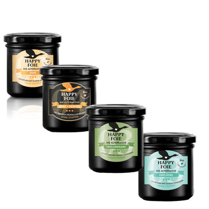 Happy Foie die bio-zertifizierte Alternative zu konventioneller Foie Gras Ente Gans oder Geflügel