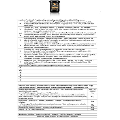 Happy Foie die bio-zertifizierte Alternative zu konventioneller Foie Gras Ente Gans oder Geflügel