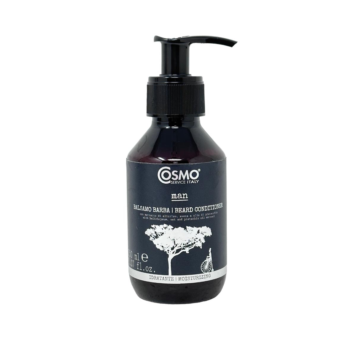 COSMO ORGANIC MAN Bart Spülung Conditioner Balsam für den Bart aus Italien 150 ml