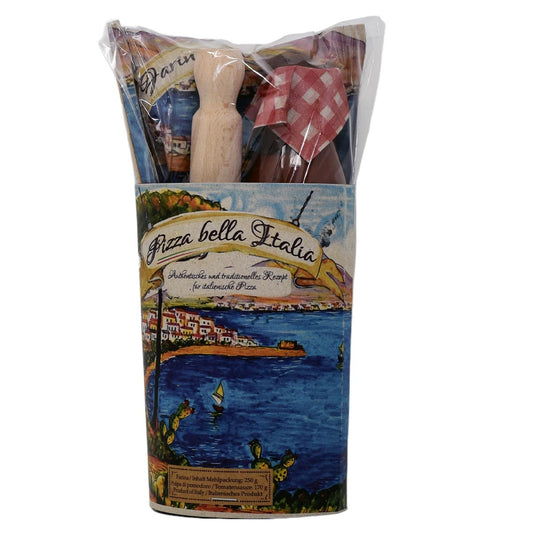 Casarecci di Calabria Pizza Kit "Pizza bella Italia" zum Selbstbacken 30cm Pizza