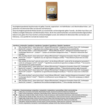 L&G Gesichtsmasken aus Frankreich: 10 Stk., verschiedene Tonerden aus Frankreich