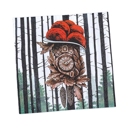 FeineHeimat Servietten mit Motiven aus dem Schwarzwald 20 Stck. 33 x 33 cm