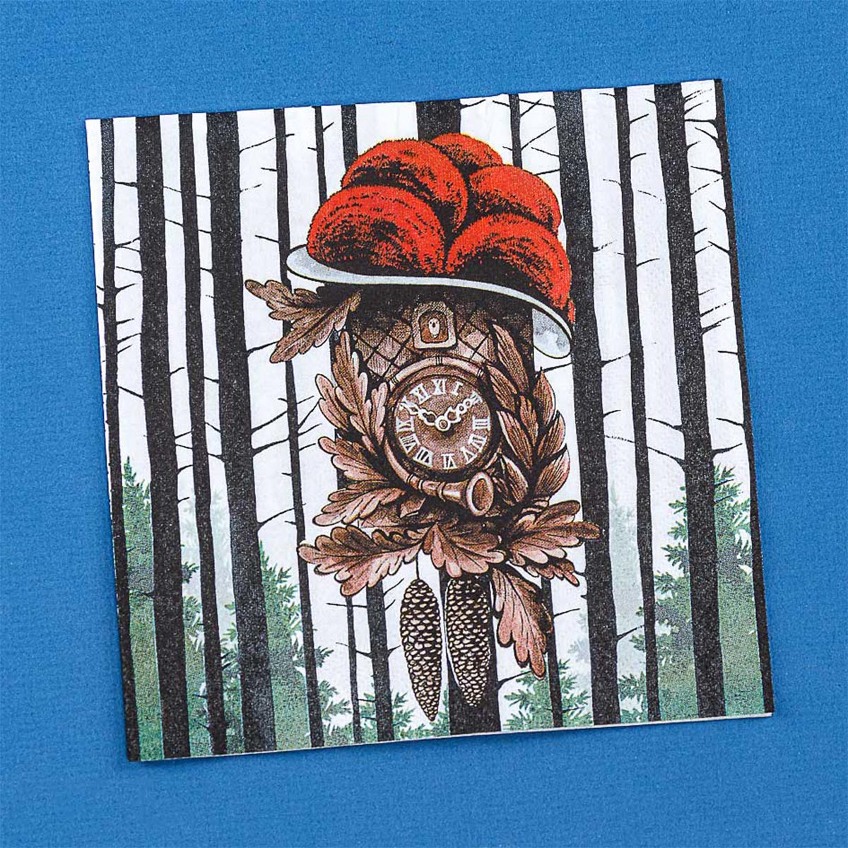 FeineHeimat Servietten mit Motiven aus dem Schwarzwald 20 Stck. 33 x 33 cm