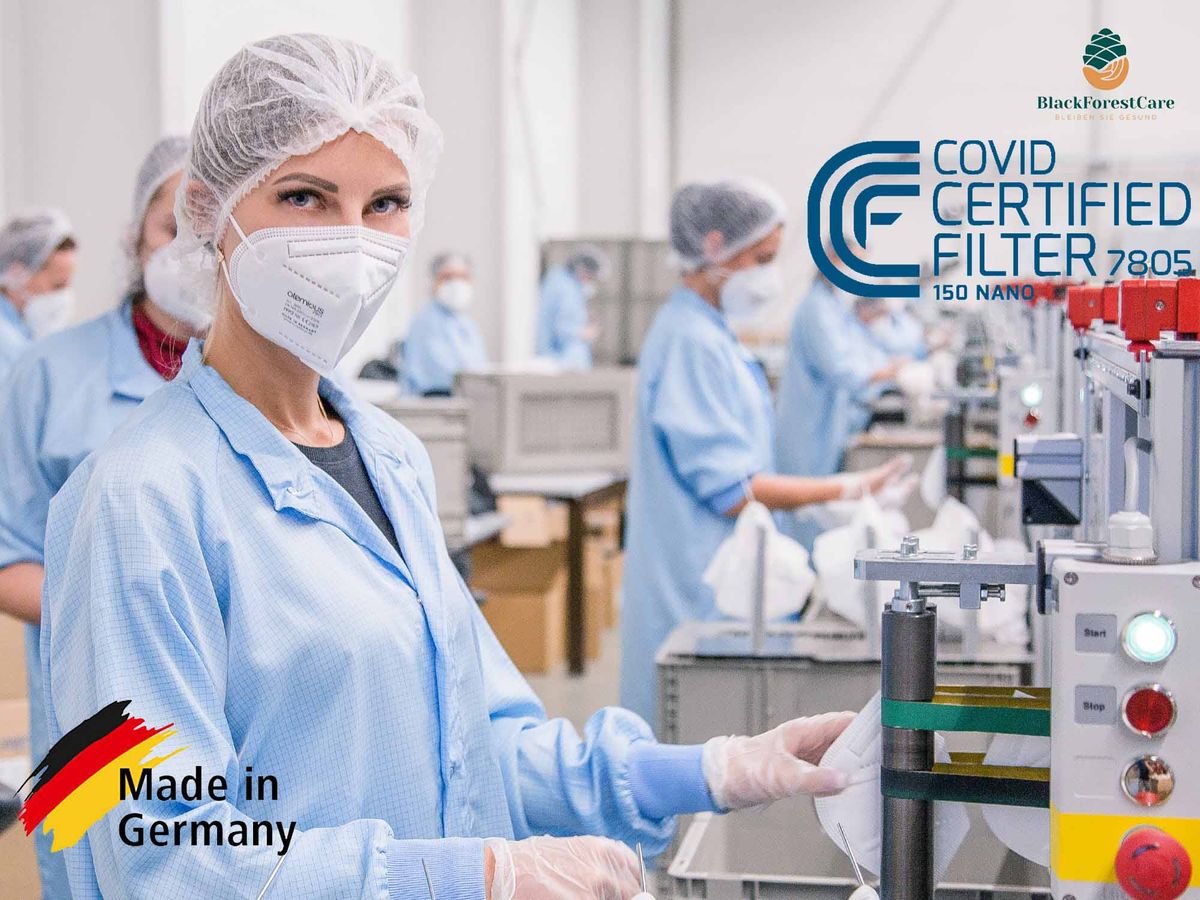 atemious MAX5 FFP2 Atemschutzmaske Made in Germany lose oder einzeln verpackt