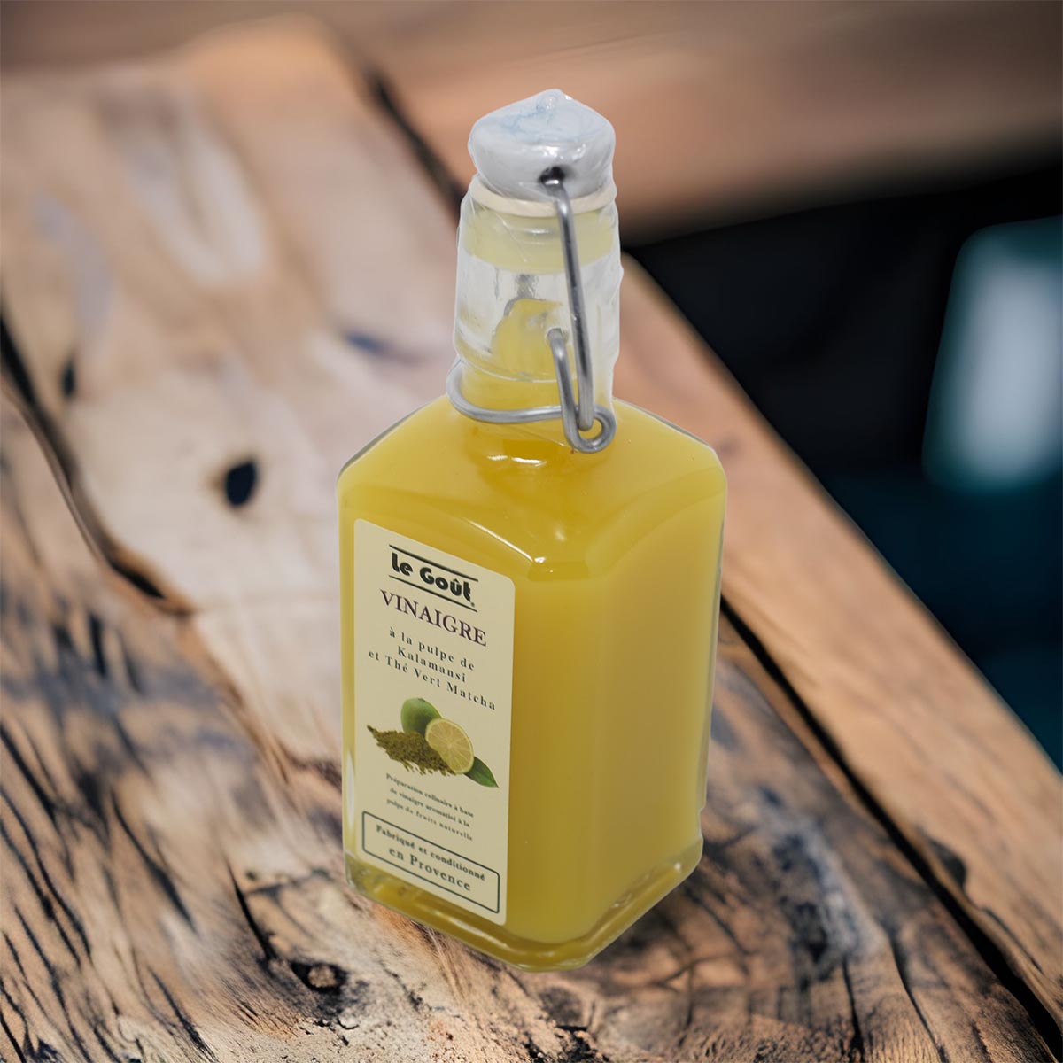 Le Goût Essig: Kalamansi & Matcha, natürliche Essigspezialität, 250ml