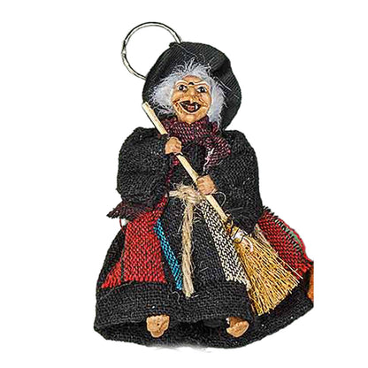 FeineHeimat Fantasy Schlüsselanhänger Schwarzwald Hexe, 11cm