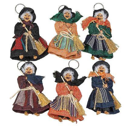 FeineHeimat Fantasy Schlüsselanhänger Schwarzwald Hexe, 11cm