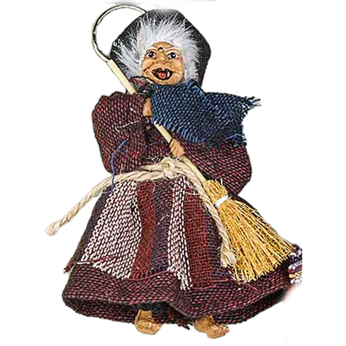 FeineHeimat Fantasy Schlüsselanhänger Schwarzwald Hexe, 11cm