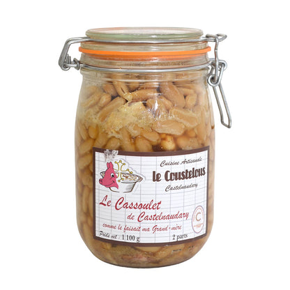 Le Coustelous  de Castelnaudary gekochte Lingots und Entenfleisch aus Frankreich