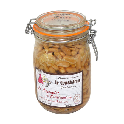 Le Coustelous  de Castelnaudary gekochte Lingots und Entenfleisch aus Frankreich