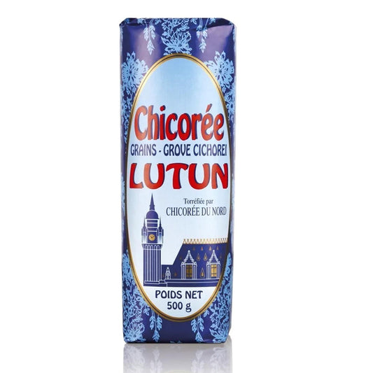 LUTUN Chicorée Körner geröstet 500g - Koffeinfreier Kaffee-Ersatz