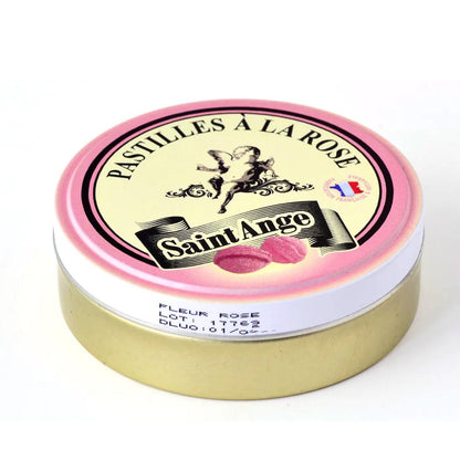 Saint-Ange Rosen-Pastillen – Handgefertigte Pastillen aus Frankreich, 50g