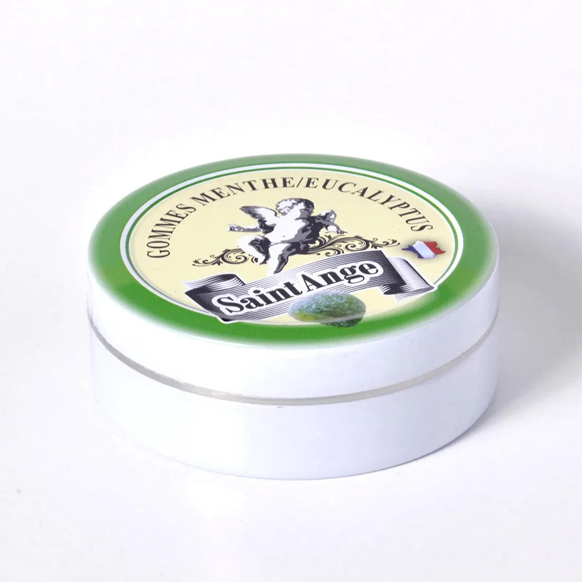 Saint-Ange Minze/Eukalyptus-Pastillen – Handgefertigte Pastillen aus Frankreich, 50g