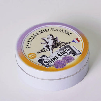 Saint-Ange Pastilles Miel/Lavande - Honig/Lavendel Pastillen aus Frankreich 50g