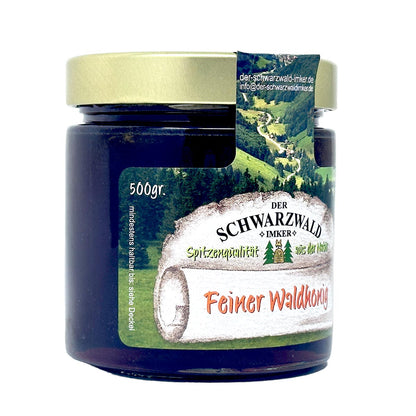 Feiner Waldhonig aus dem Schwarzwald: 500g Deutscher Imkerhonig