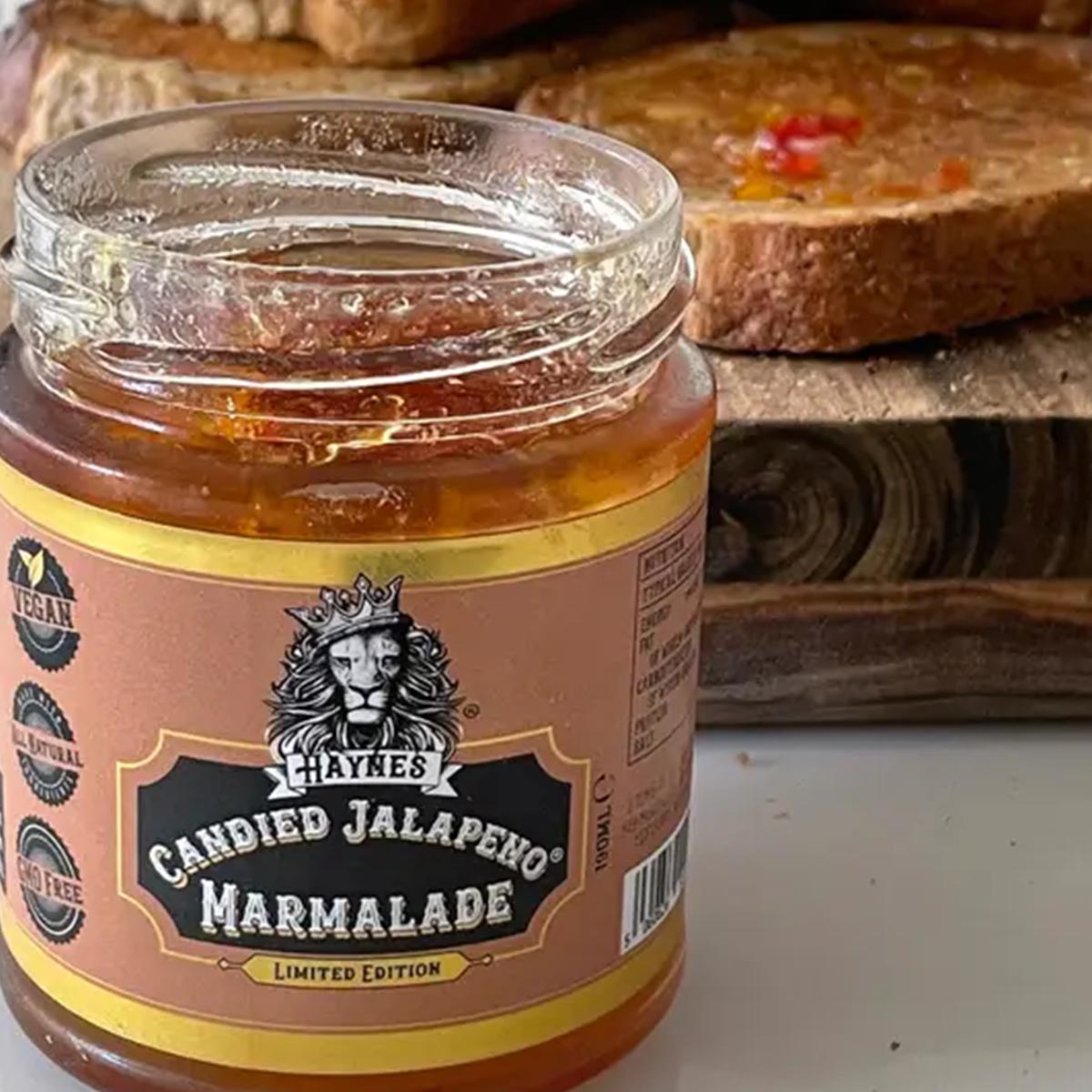 Haynes Gourmet Candied Jalapenos: Süß-würzige Gaumenfreude aus England