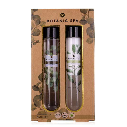 BOTANIC SPA Badeset Duschgel & Badeöl im Geschenk Karton 120 ml