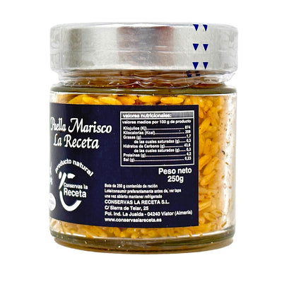 Conservas La Receta Fisch Paella Marisco La Receta Fertiggericht im Glas 250g