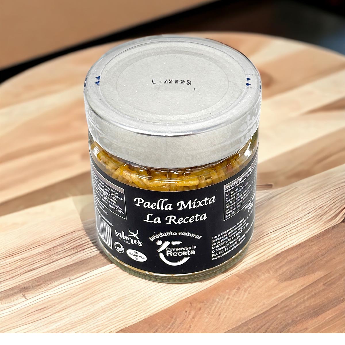 Authentische Paella Mixta: Conservas La Receta, 250g aus Spanien!