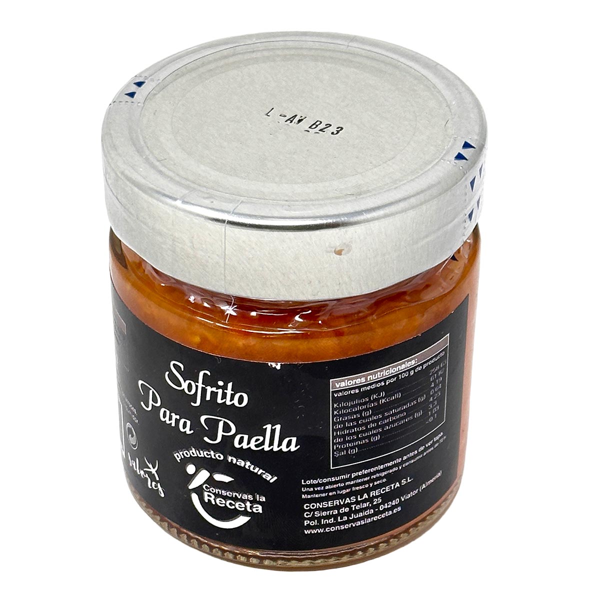 Authentisches Sofrito für Paella: Conservas La Receta, 250g aus Spanien!