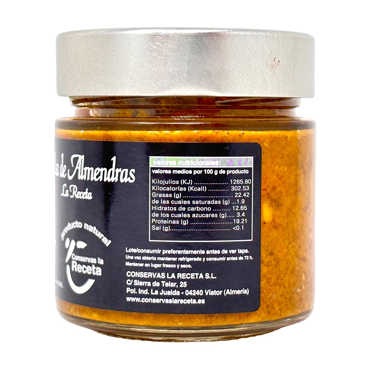 Conservas La Receta Salsa de Almendras - Spanische Mandelsauce für Gourmet-Genuss