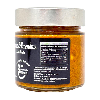 Conservas La Receta Salsa de Almendras - Spanische Mandelsauce für Gourmet-Genuss