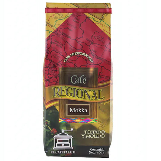 Café Regional Mokka Kaffee Bohnen - 460 Gramm - Arabica-Kaffee aus verschiedenen Regionen Guatemalas