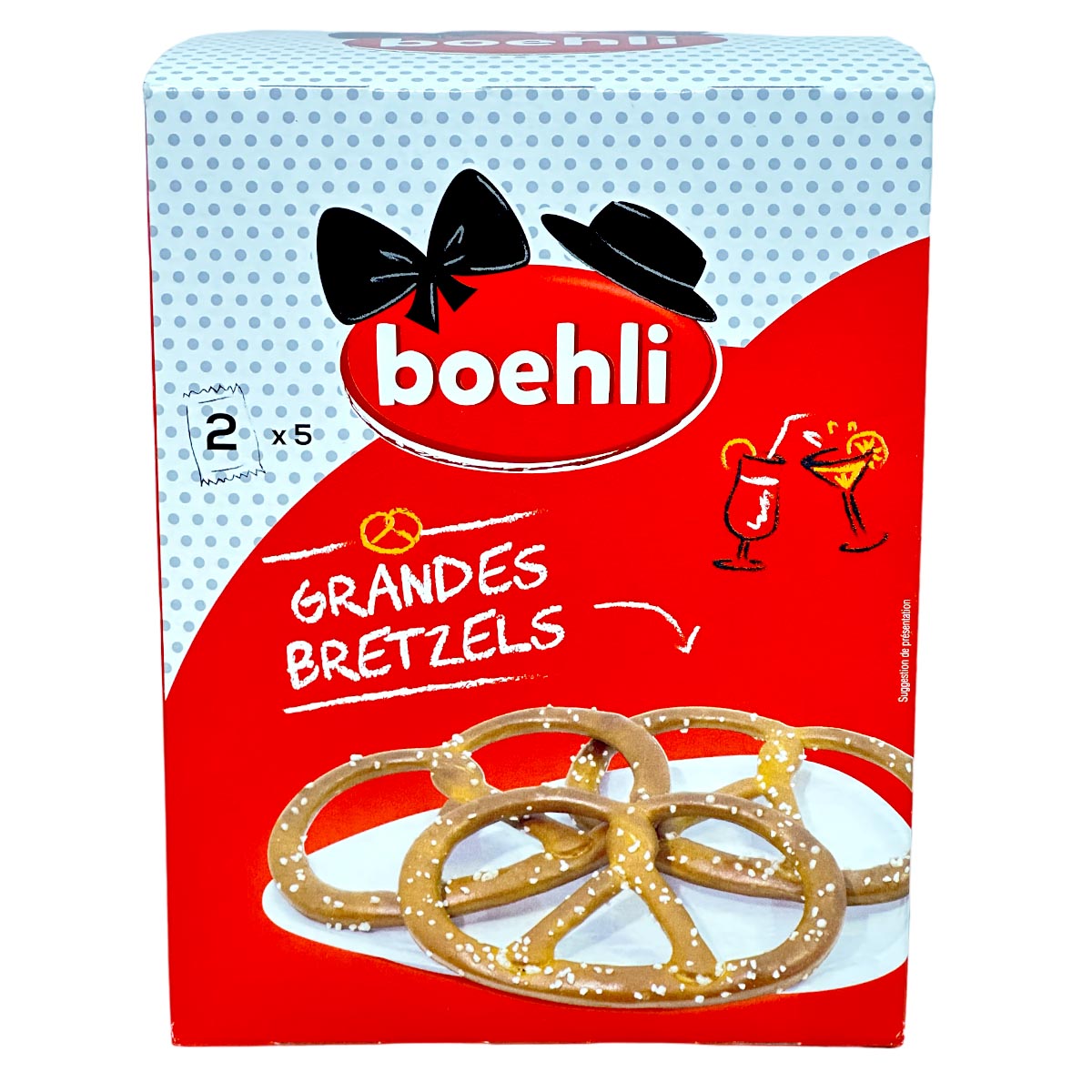 boehli Grandes Bretzels Laugen Brezeln aus dem Elsass 10 Stck. aus Frankreich