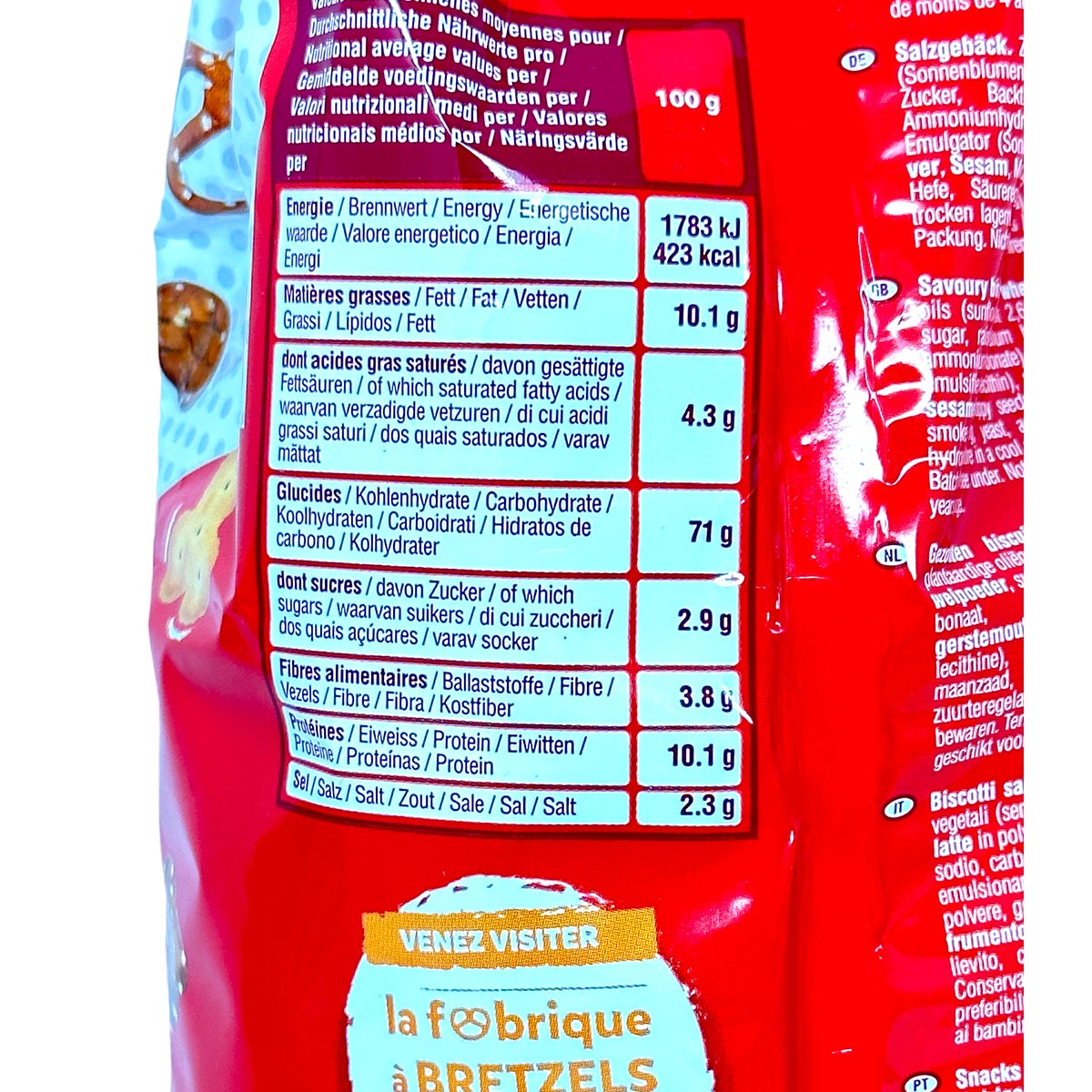 boehli Party Mix mit Mini Brezeln, Crackern, Rondells und Mini Sticks 400g aus Frankreich