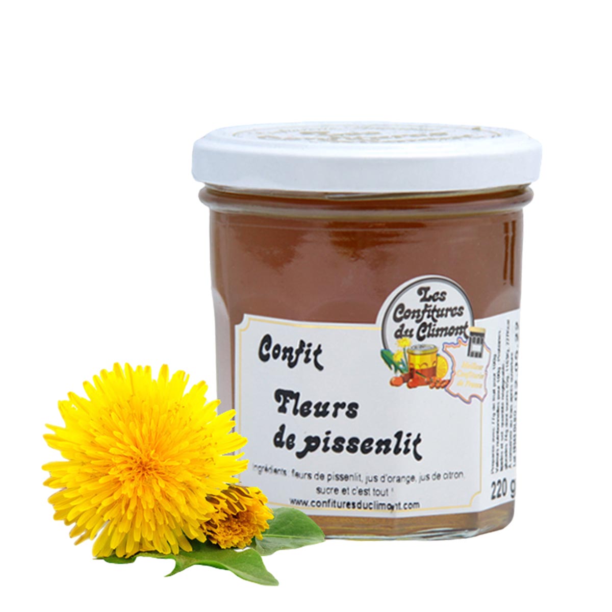 Les Confitures du Climont Löwenzahn Konfitüre handwerklich hergestellt