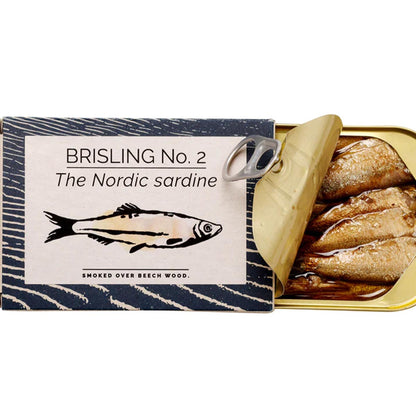 FANGST Brisling No. 2 - Geräucherte nordische Sardine mit dänischem Rapsöl!