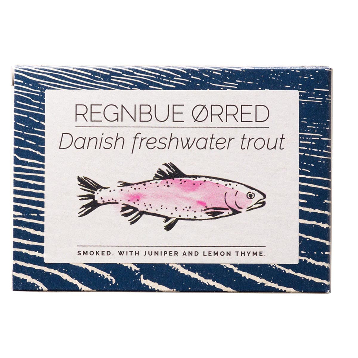 Erlesener Genuss: FANGST Rengbue ørred geräuchert in dänischem Rapsöl!