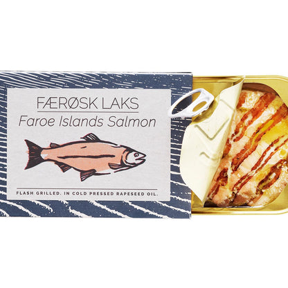 Exquisit: FANGST Färöer Island Lachs gegrillt in dänischem Rapsöl!