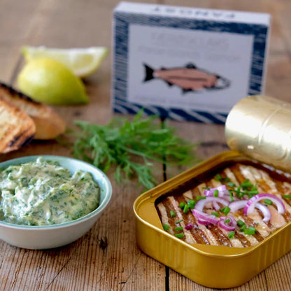 Exquisit: FANGST Färöer Island Lachs gegrillt in dänischem Rapsöl!