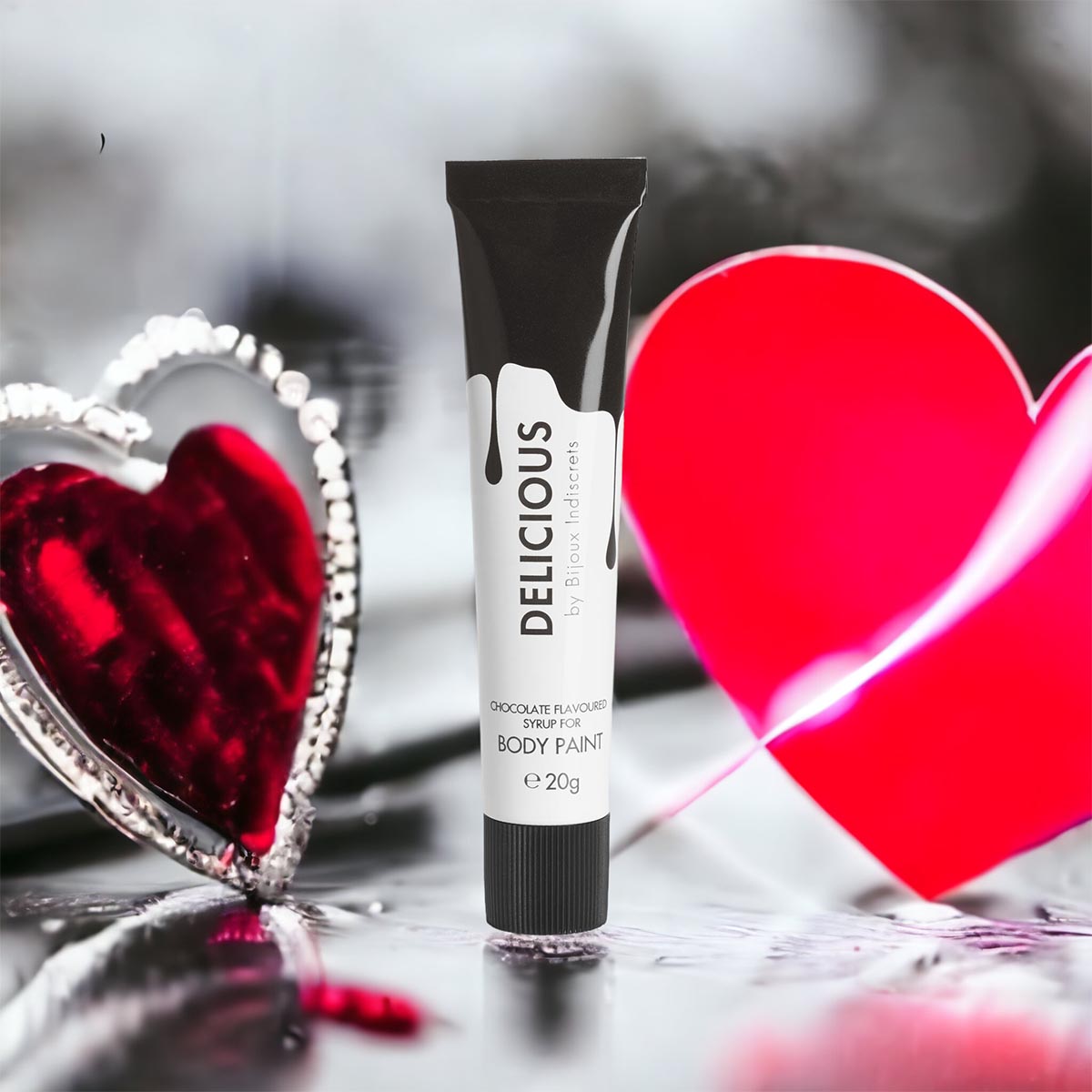 Bijoux Indiscrets Delicious Dark Körperfarbe Schokolade für mehr Spaß zu zweit