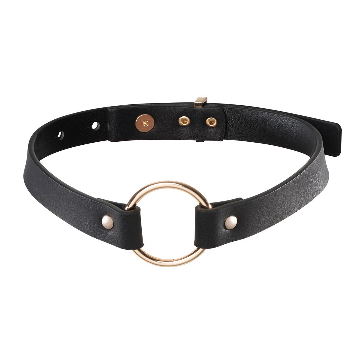 Bijoux Indiscrets MAZE - Single Choker Black: Veganes Halsband aus Spanien