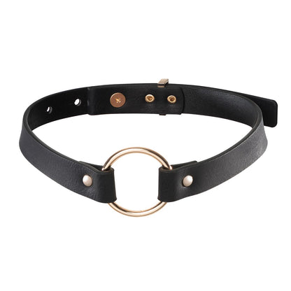 Bijoux Indiscrets MAZE - Single Choker Black: Veganes Halsband aus Spanien