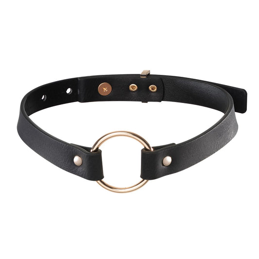 Bijoux Indiscrets MAZE - Single Choker Black: Veganes Halsband aus Spanien