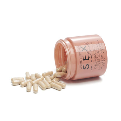 ORGASM GLOW Libido - Stimmungs- und Erregungsergänzung - Sex au Naturel 60 Tabletten