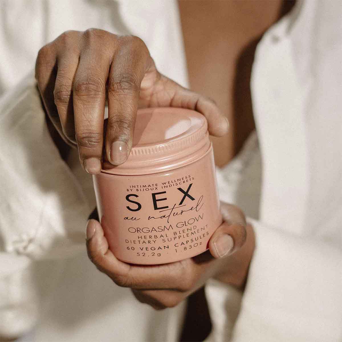 ORGASM GLOW Libido - Stimmungs- und Erregungsergänzung - Sex au Naturel 60 Tabletten