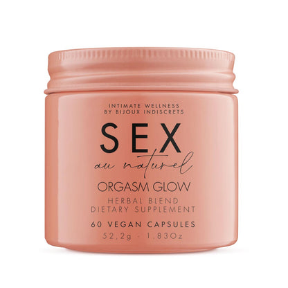 ORGASM GLOW Libido - Stimmungs- und Erregungsergänzung - Sex au Naturel 60 Tabletten